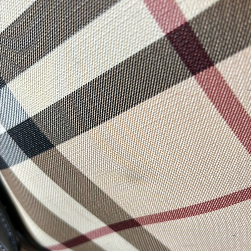 EUC Authentic Burberry Nova Check Hobo - Picture 3 of 16